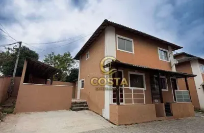 Casa com 2 dormitórios à venda, 79 m² por r$ 279.900,00 - itapeba - maricá/rj