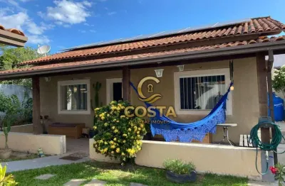 Casa com 2 dormitórios à venda, 80 m² por r$ 530.000 - chácaras de inoã (inoã) - maricá/rj