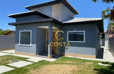 Casa com 3 quartos à venda, 86 m² por R$ 650.000 - Jardim Atlântico Central (Itaipuaçu) - Maricá/RJ