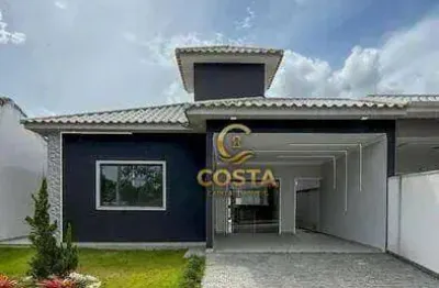 Casa com 3 dormitórios à venda, 106 m² por R$ 650.000,00 - Cajueiros (Itaipuaçu) - Maricá/RJ