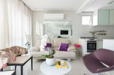 Apartamento tipo para venda em vila nova conceição com 1 quarto, sendo 1 suíte, 69m²