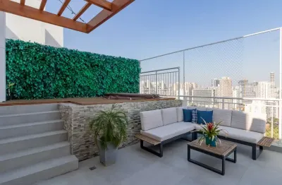 Cobertura para venda em brooklin com 2 quartos, sendo 2 suítes, 154m²