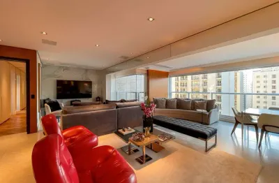 Apartamento tipo para venda em moema com 3 quartos, sendo 3 suítes, 182m²