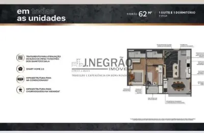 Apartamento com 2 quartos à venda na rua castro alves, 254, aclimação, são paulo, 62 m2 por r$ 940.000