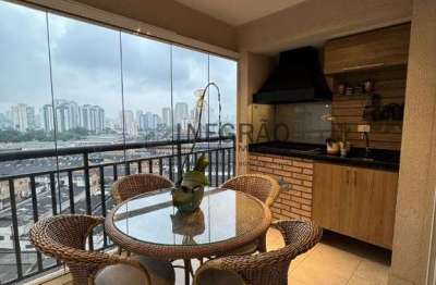 Oportunidade única: apartamento de 3 quartos com suíte e 2 vagas, varanda gourmet, no ipiranga-sp!