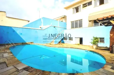 Sobrado com 4 dormitorios, sendo 1 suite, 4 vagas, quintal com piscina, 388 a/c, jardim da saúde, são paulo-sp