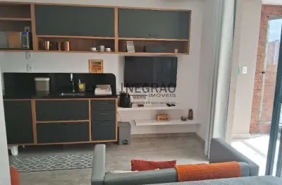 Excelente oportunidade de locação em são paulo-sp: apartamento de 1 quarto mobiliado e decorado no campo belo, com 1 banheiro e 30m² de área.