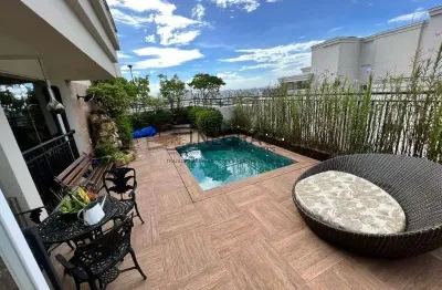 Cobertura de luxo no Ipiranga: 3 quartos, 3 suítes, 3 salas, 4 banheiros, 3 vagas - 280m² - São Paulo-SP