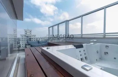 Cobertura de luxo no ipiranga, são paulo-sp: 3 quartos, 3 suítes, 3 salas, 6 banheiros, 4 vagas de garagem, 248m² de área.