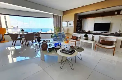 Apartamento nascente 3 suites com vista mar 192m2 na ondina