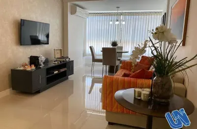 Apartamento tipo flat mobiliado quarto e sala 48,16m2 à venda na barra