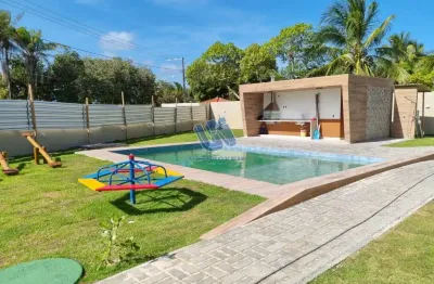 Village com 3/4 sendo uma suíte térreo novo na praia do surf em itacimirim