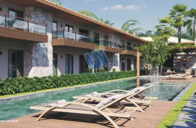 Apartamento com 2 quartos à venda na vila de imbassai, s/n, imbassai, mata de são joão, 75 m2 por r$ 500.000