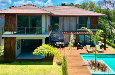 Casa duplex em condomínio 7 suítes sendo 1 suíte máster com 469m2 em praia do forte