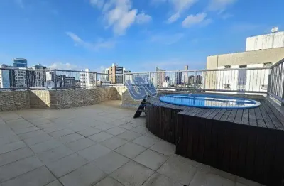 Apartamento cobertura duplex 3 quartos sendo 1 suíte com closet 228m2 no caminho das árvores