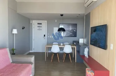 Apartamento decorado quarto e sala no caminho das árvores 45m2