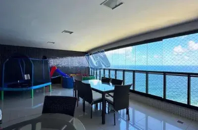 Orizon residence 4 quartos suítes mais home na barra 338m2