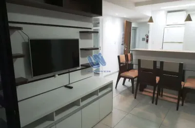 Apartamento mobiliado para alugar na pituba com 2 suítes 78m2