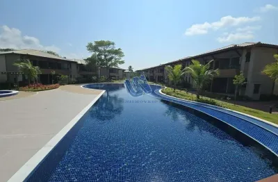 Bioflora residence com 2 suítes 70m2 em itacimirim 02 vagas de garagem