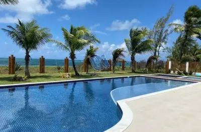 Excelente village 2 suites térreo nascente lavabo duas vagas frente mar mobiliado infraestrutura
