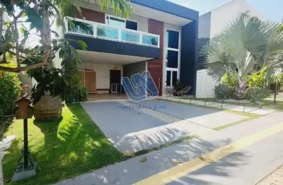Casa duplex em condominio 5 suítes em alphaville ii com 500m2