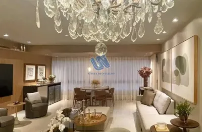 Excelente apartamento nascente 3 quartos (2 suíte) mais 1 gabinete 162 m2 para venda no jardim apipema