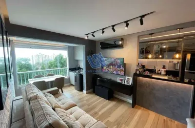 Apartamento mobiliado 2 quartos sendo 1 suíte nascente 71m2 em lauro de freitas