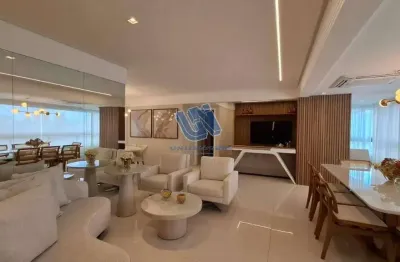 Apartamento 4 quartos sendo 3 suítes e 1 gabinete 151,56m2 na pituba