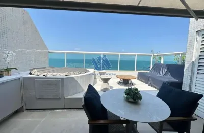 Apartamento cobertura 2 quartos suítes no costa espanha com 136m2 na ondina