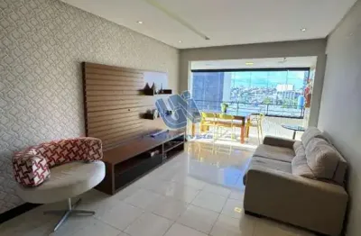 Apartamento dois quartos, mobiliado 70,00m2 para venda no caminho das arvores