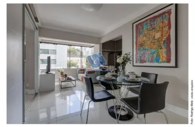 Apartamento quarto e sala com vista mar 36m²  a venda ou locação na vitoria