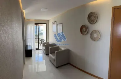 Apartamento quarto e sala nascente com varanda mobiliado 34m2 em armação