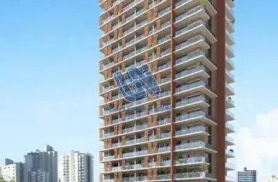 Apartamento repasse quarto e sala com varanda com vista lateral para o farol 35m2 na barra