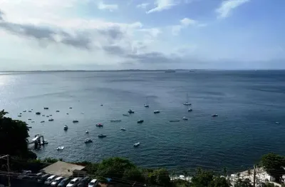 Apartamento 3 quartos sendo 1 suite com vista mar 120m2 na barra para venda e aluguel