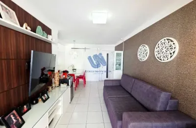 Apartamento 3 quartos sendo 1 suíte semimobiliado com 78m2 em alphaville i