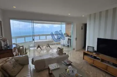 Apartamento 4 suítes transformado em 4/4 com 3 suites com vista mar 180m2 na ondina