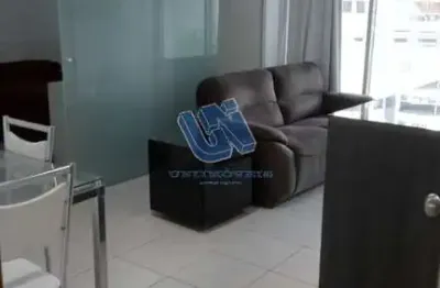 Apartamento nascente 43m2 quarto e sala mobiliado no caminho das arvores
