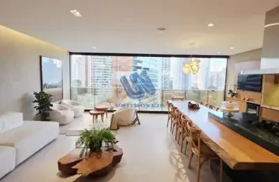 Horto parque barcelona nascente 3 suítes mobiliado com 171m2 no horto florestal