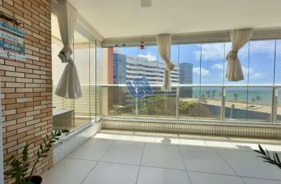 Apartamento 2 suítes nascente com vista mar 75m2 no costa azul