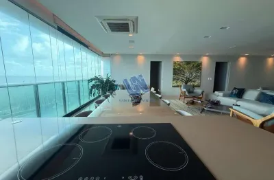 Apartamento no d'azur 4 suites com 1 suíte master com varanda 242m2 em jaguaribe