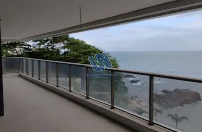 Apartamento no undae ocean 4 suites com vista mar 303m2 na ondina