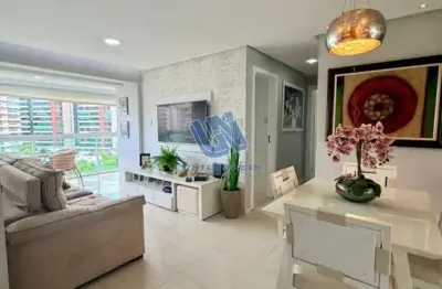 Apartamento 2 quartos sendo 1 suíte com vista para o verde 80m2 em alphaville i