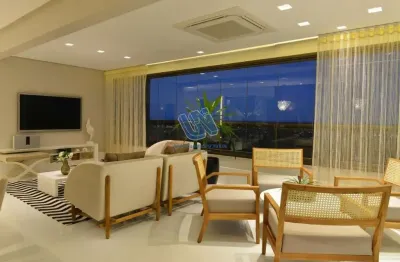 Apartamento no greenville decorado e mobiliado 4 suítes 276m2 em patamares