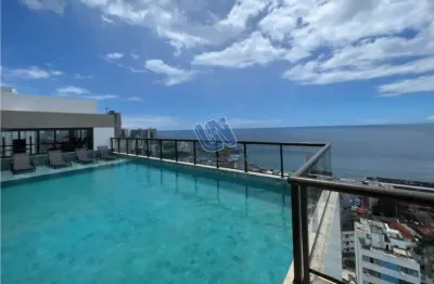 Barra premium apartamento quarto e sala 48,91m2 para venda na barra