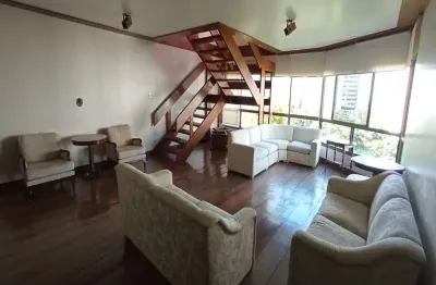 Apartamento cobertura tríplex 4 quartos com 3 suites sendo 1 suite com closet 517m2 no horto florestal