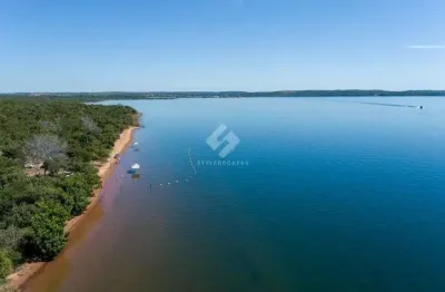 Terreno em condomínio fechado à venda na porto do manso vila náutica, lago do manso, chapada dos guimarães por r$ 189.000