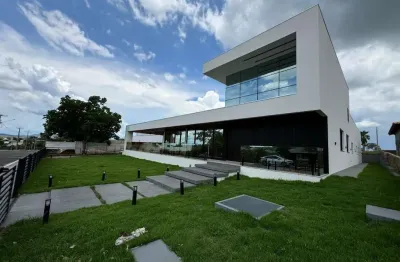 Casa em condomínio fechado com 6 quartos à venda na rua guanandi, 1, lago do manso, chapada dos guimarães por r$ 5.500.000