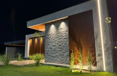 Casa em condomínio fechado com 4 quartos à venda na chapéu do sol, 1, mirante do pary, várzea grande por r$ 4.200.000