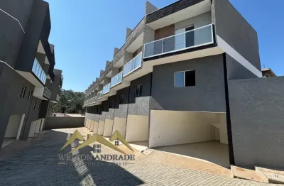 Sobrados novos dentro condomínio residencial santo antônio