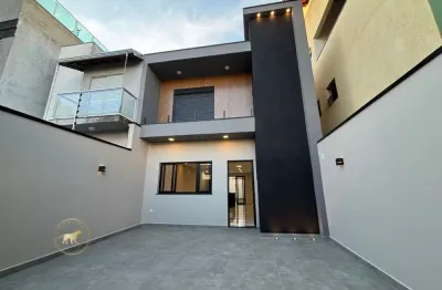 Sobrado novo de alto padrão no residencial san marino